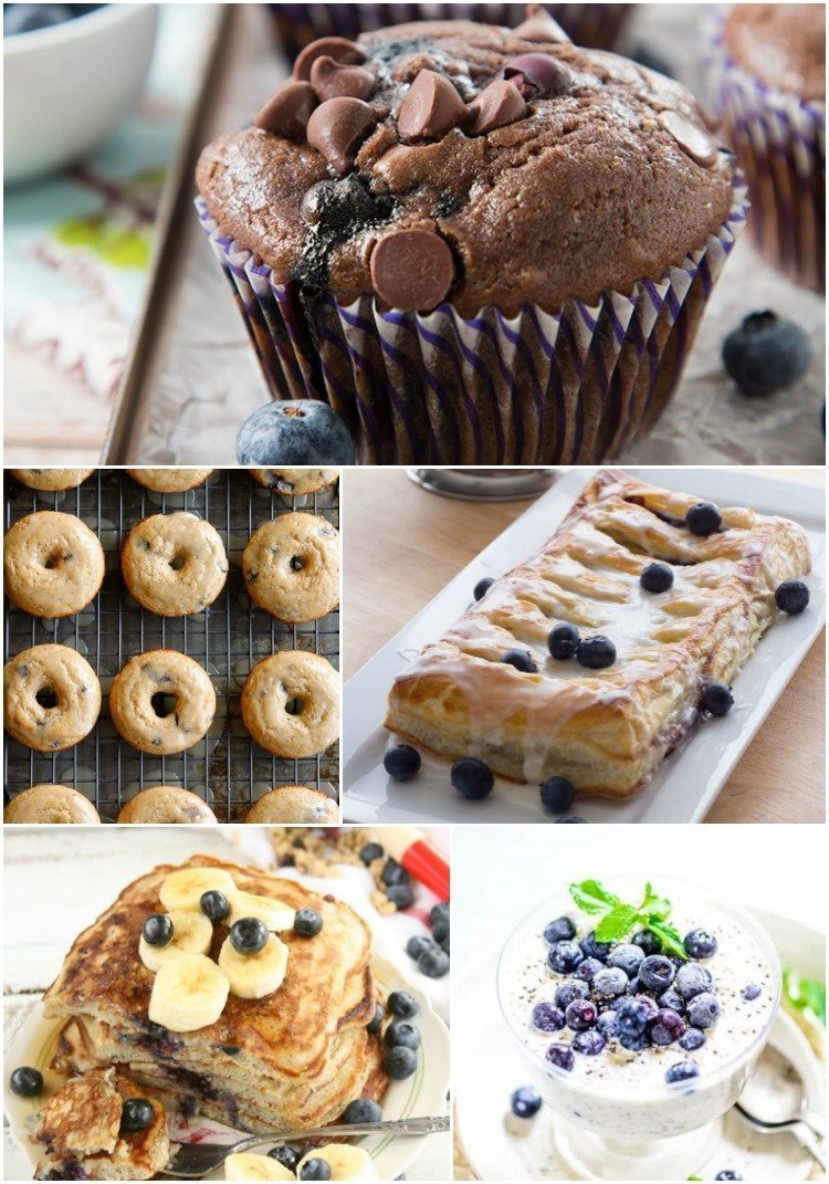 Recetas de arándanos frescos - Recetas de desayuno de arándanos