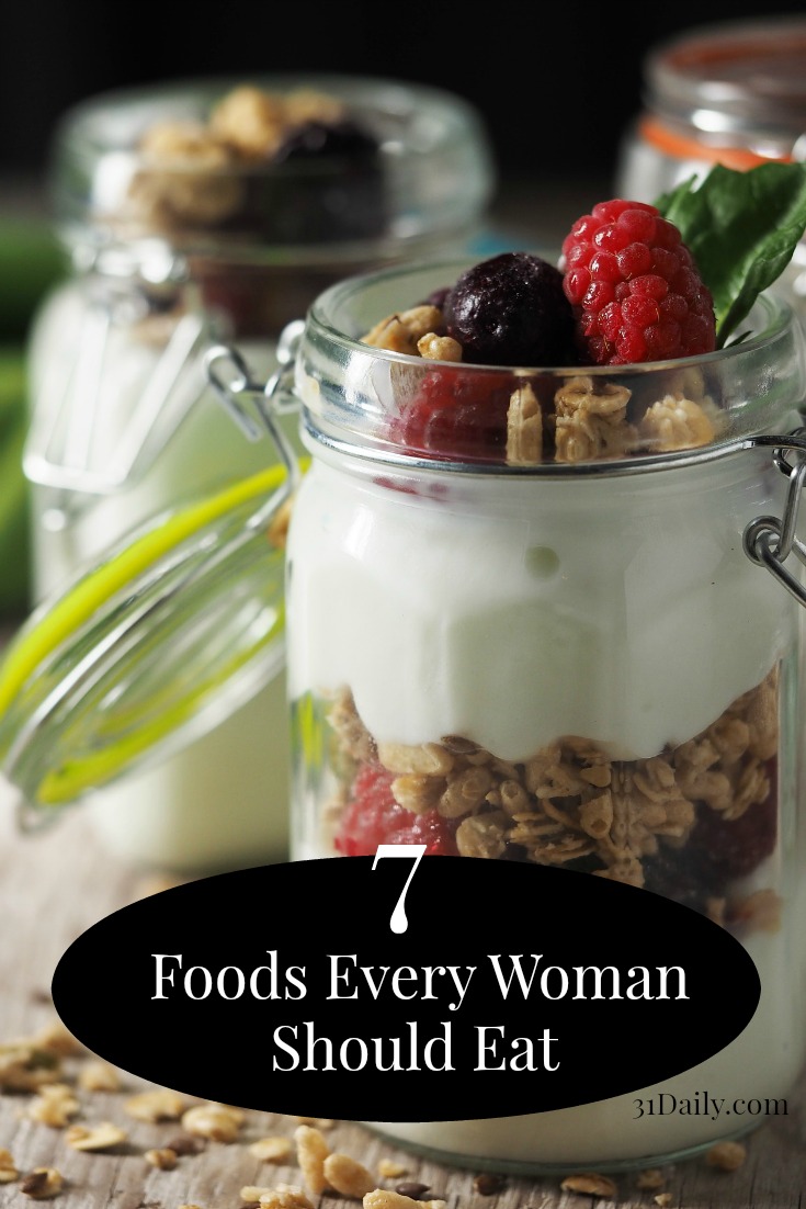 7 alimentos que toda mujer debe comer