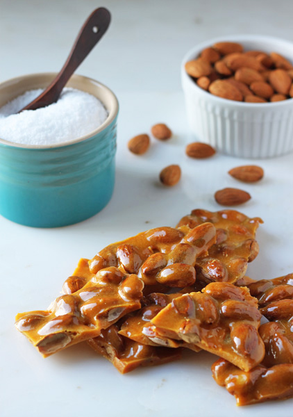  Almendra salada frágil (¡fácil!) 