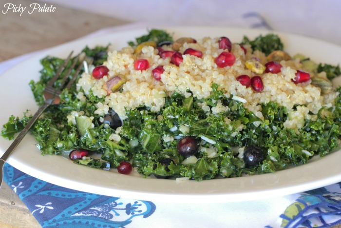 Arándano, Granada, Quinua, Col Rizada, Ensalada, 11 T