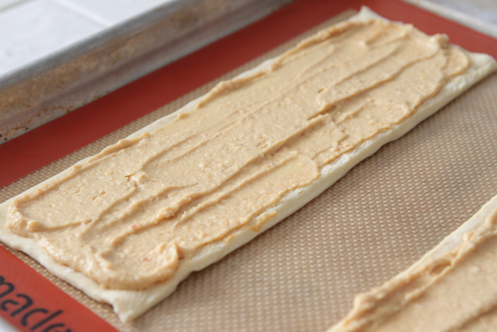 Cheesy Chicken Arugula Hummus Tartas-7