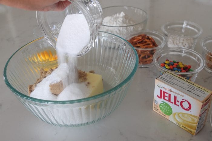 Barras de galletas del fregadero de cocina 