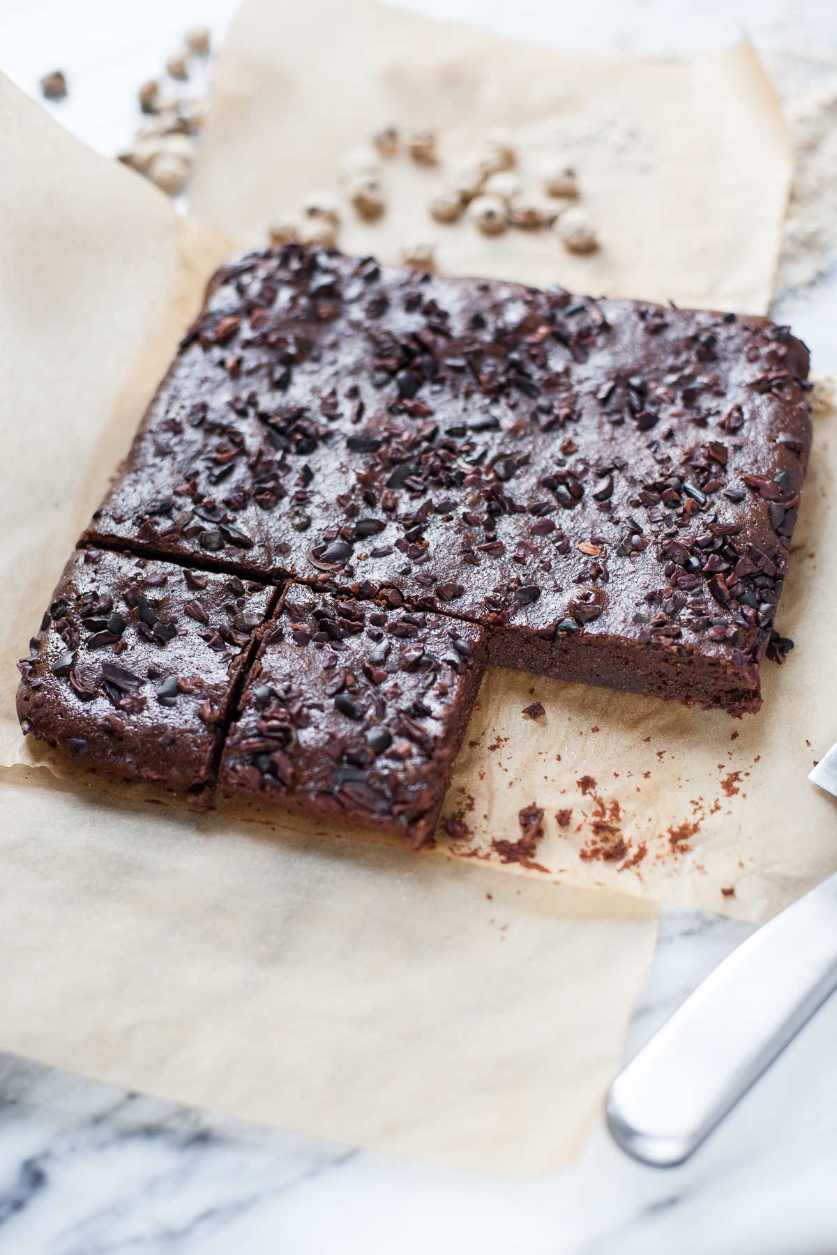 Brownies De Nuez De Tigre (Paleo) | acalculatedwhisk.com