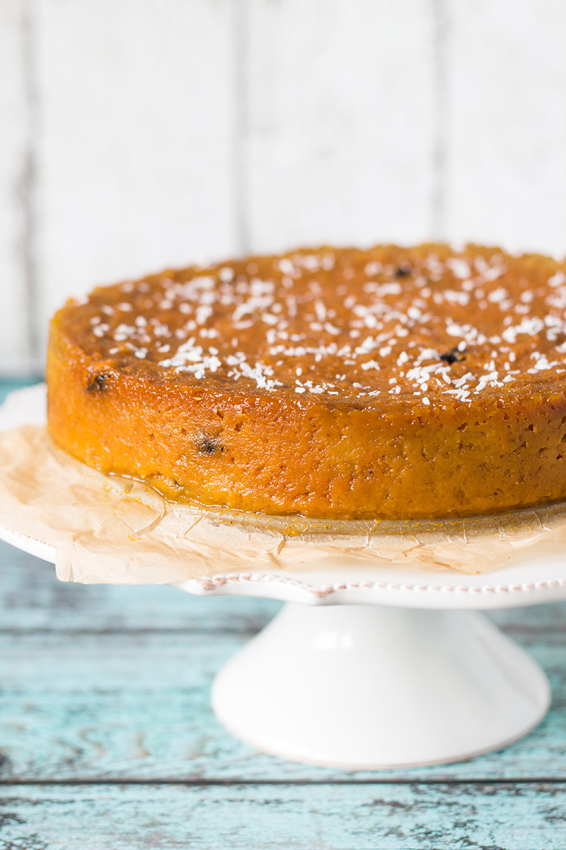 ¡Este Pudín o Pone dulce de patata de Jamaica es dulce, con notas de canela, nuez moscada y vainilla! | cocinartheglobe.com