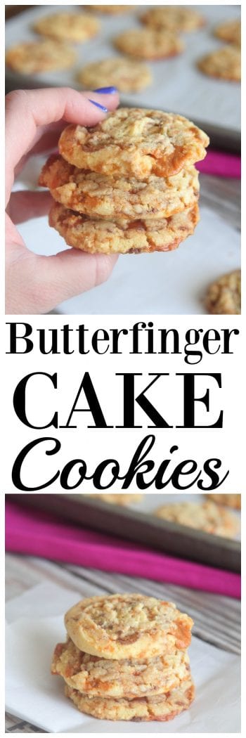 Galletas de pastel Butterfinger