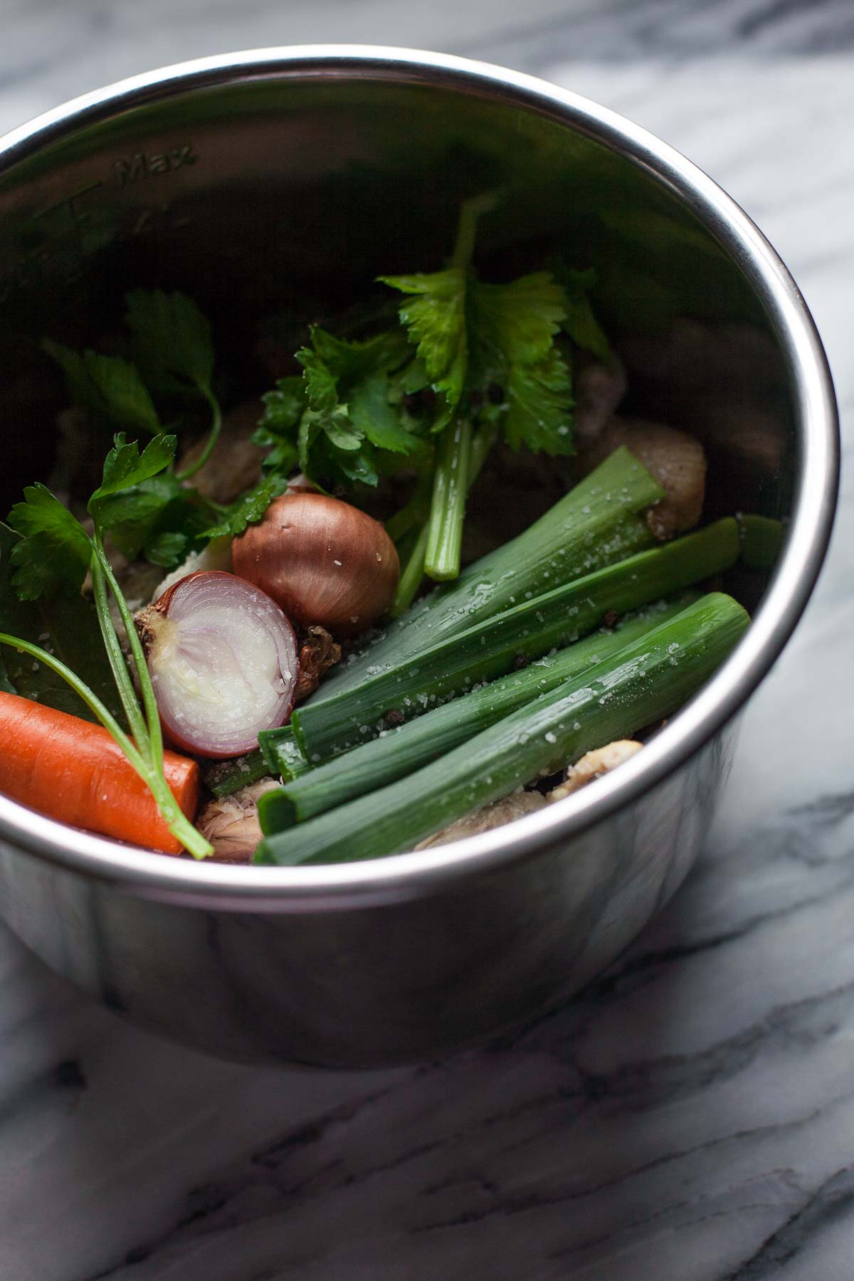 Caldo De Pollo Instantáneo (Paleo, Entero30) | acalculatedwhisk.com