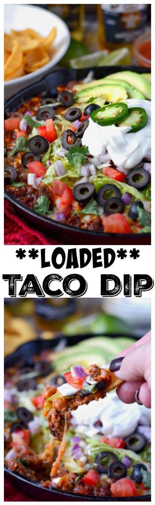 Dip de taco cargado