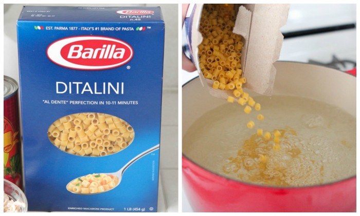 Cheesy crecido SpaghettiO's 2
