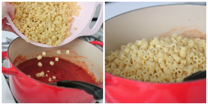 Cheesy crecido SpaghettiOs 4