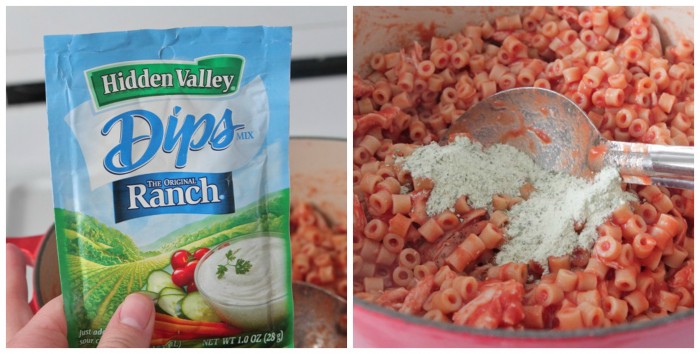 Cheesy crecido SpaghettiOs 6
