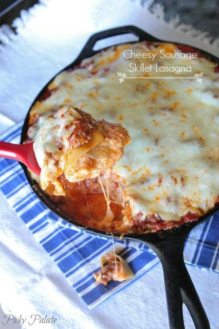 Salsa De Queso Sartén Lasaña Receta