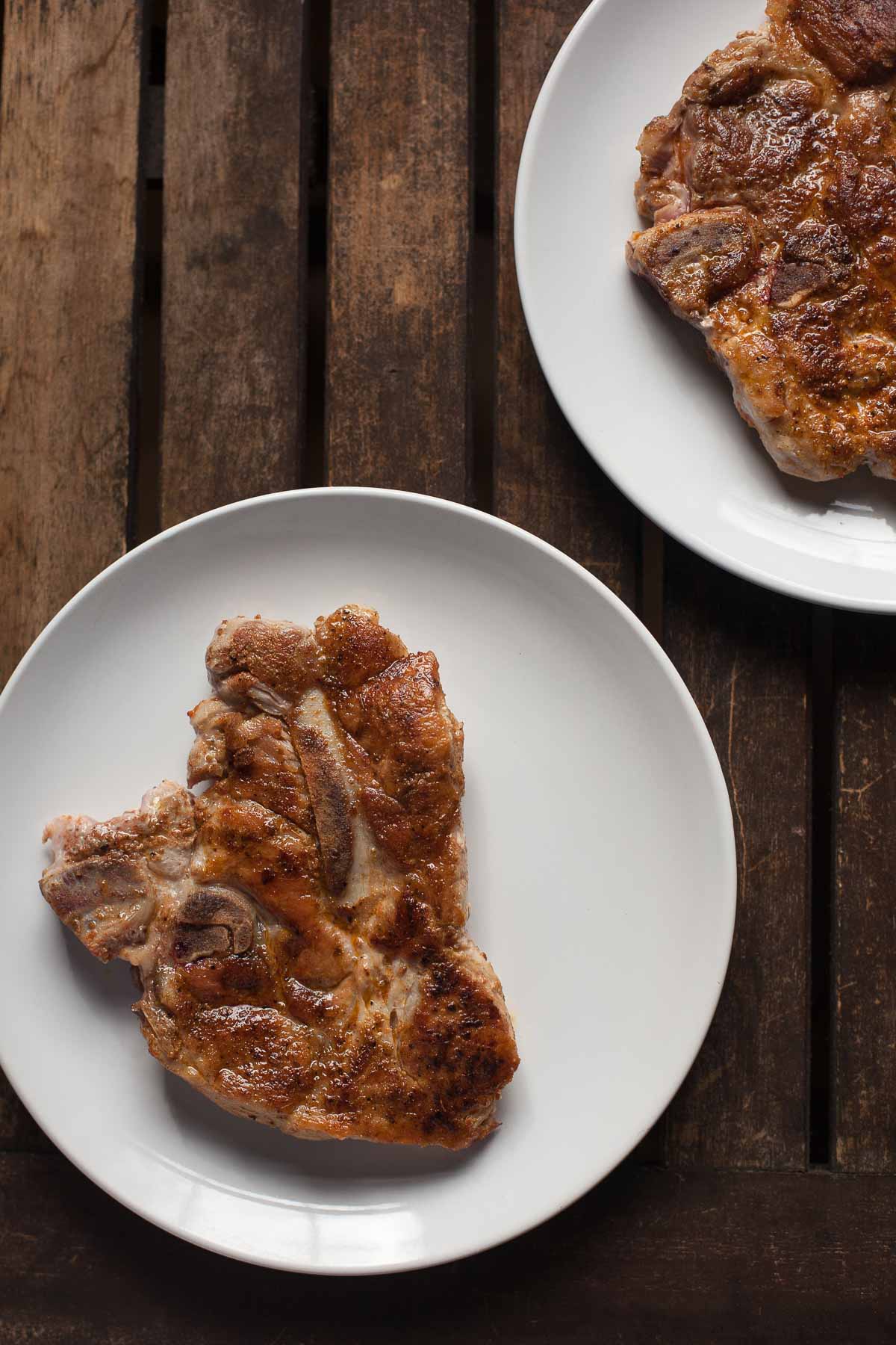 Chuletas De Cerdo Picadas (Paleo, Entero30) | acalculatedwhisk.com