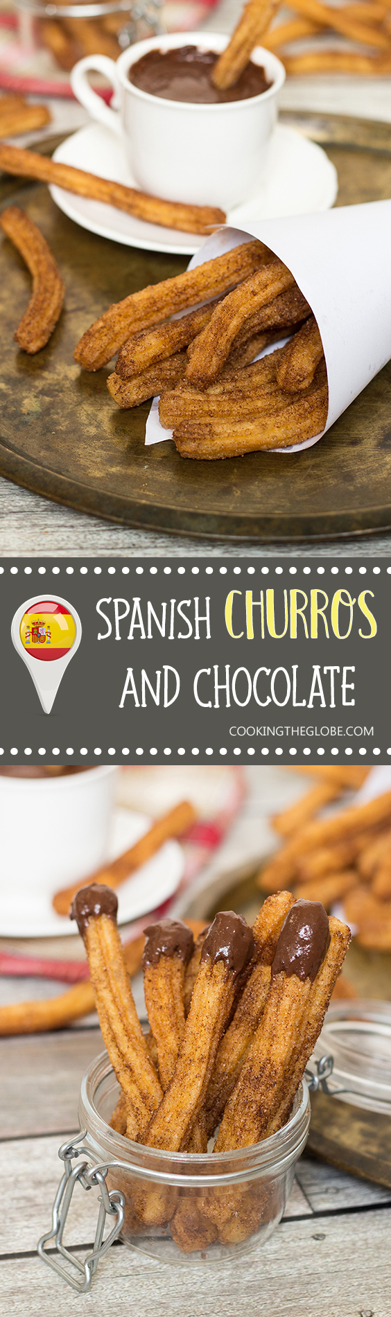 Estos Churros Con Chocolate son los innegables favoritos del desayuno español. ¡Puedo entender por qué!