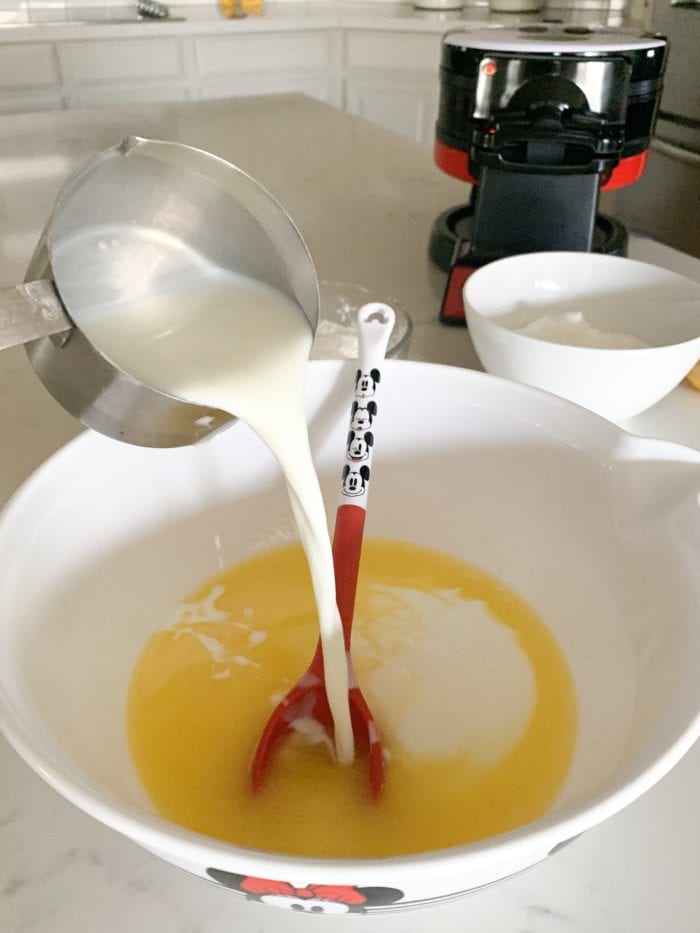 Máquina de hacer gofres de Mickey Mouse