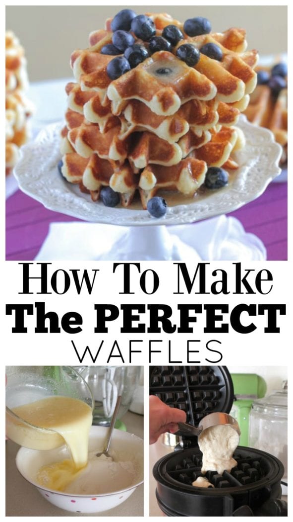 Cómo hacer la mejor receta de waffle