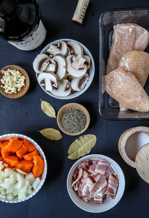  Coq au Vin para dos 