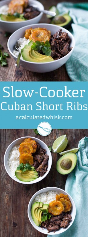 Costillas De Cocina Cubana Lenta (Sin Gluten, Paleo)
