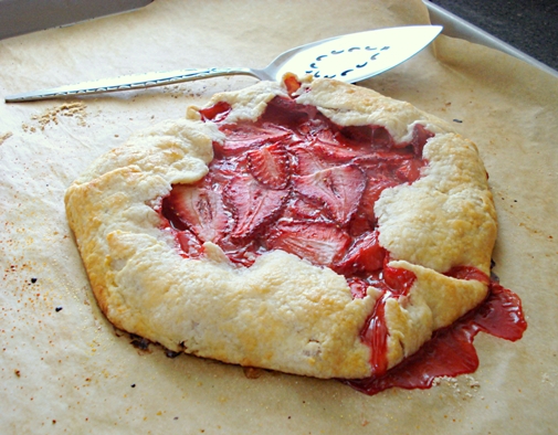 Strawberry Crostata dessertfortwo.com 