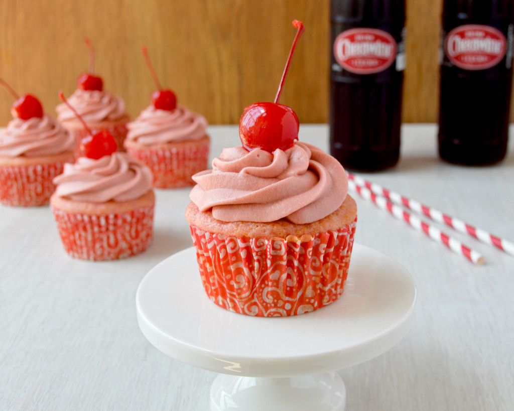 Cupcakes de Cheerwine de Kitchen Gidget