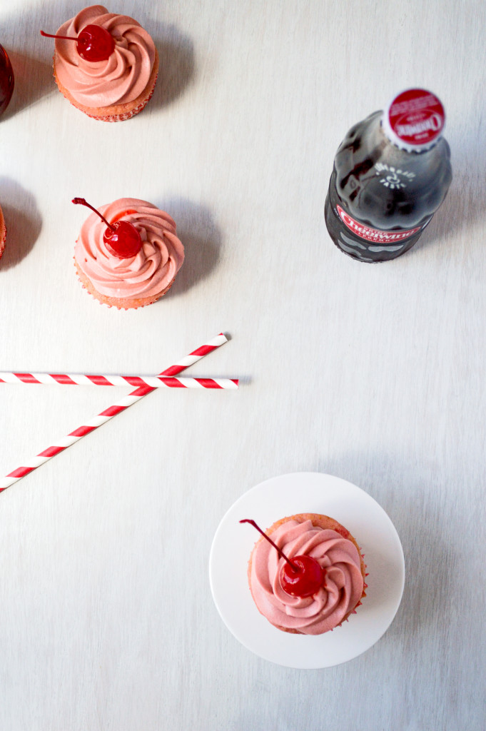 Cupcakes de Cheerwine de Kitchen Gidget