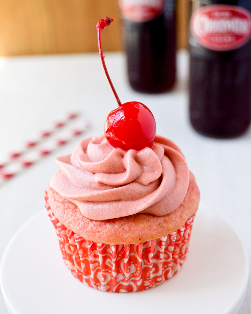 Cupcakes de Cheerwine de Kitchen Gidget
