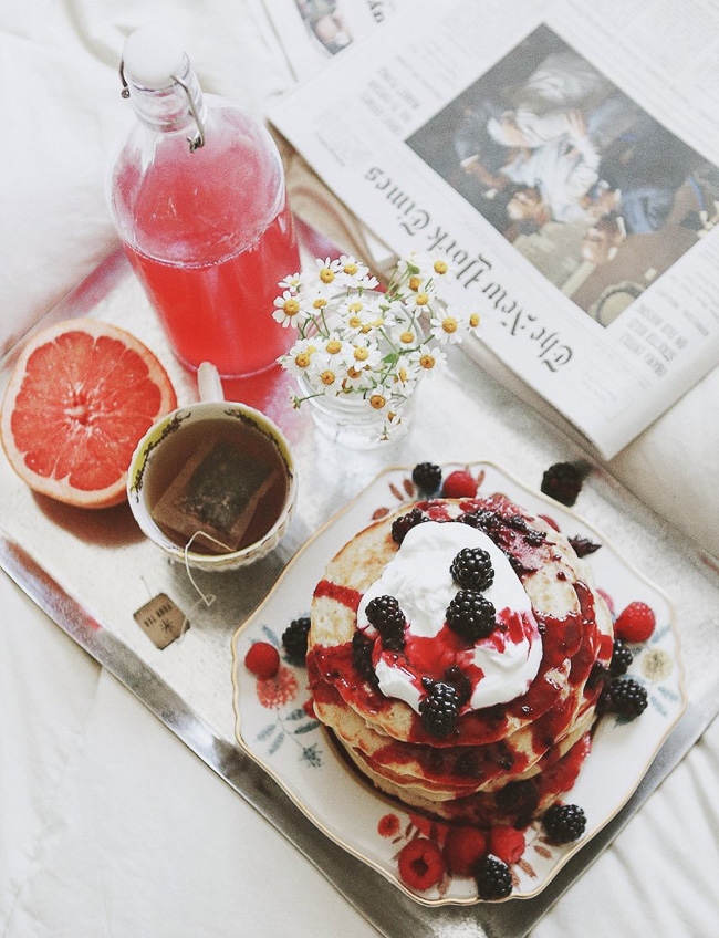 DĂa de San ValentĂn Desayuno en la cama Fácil Receta Ideas | 31Daily.com