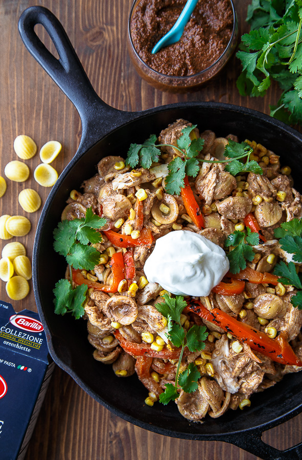 Chicken Mole Pasta Recipe