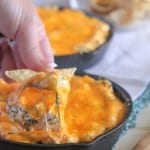 Taco Mexicano Al Horno De Espinaca Al Dip