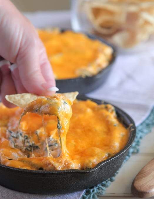 Dip de espinacas 