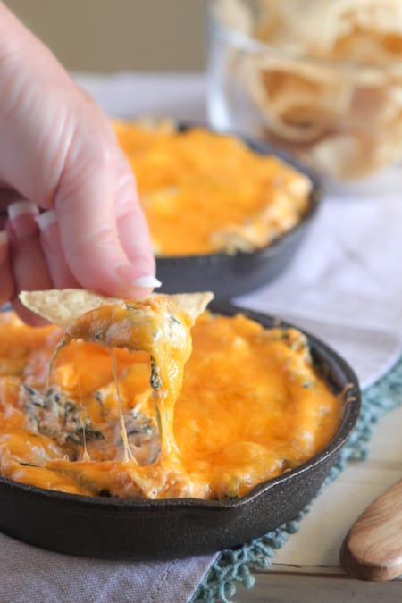 Dip de espinacas 