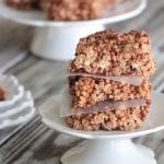 Dulces de caramelo de chocolate con chip Krispie