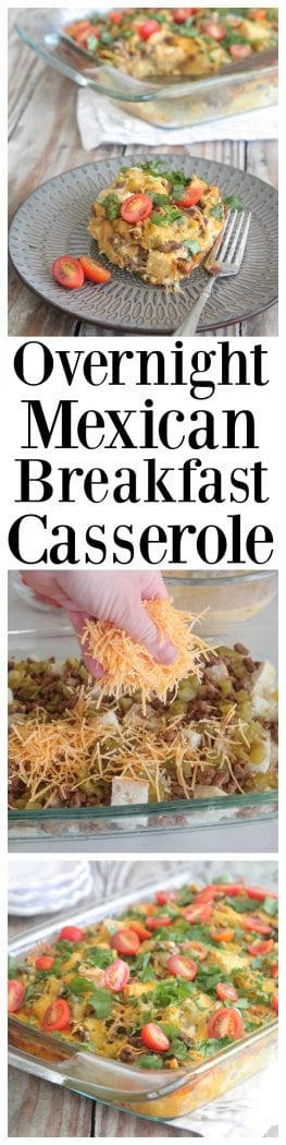 Cazuela del desayuno mexicano durante la noche