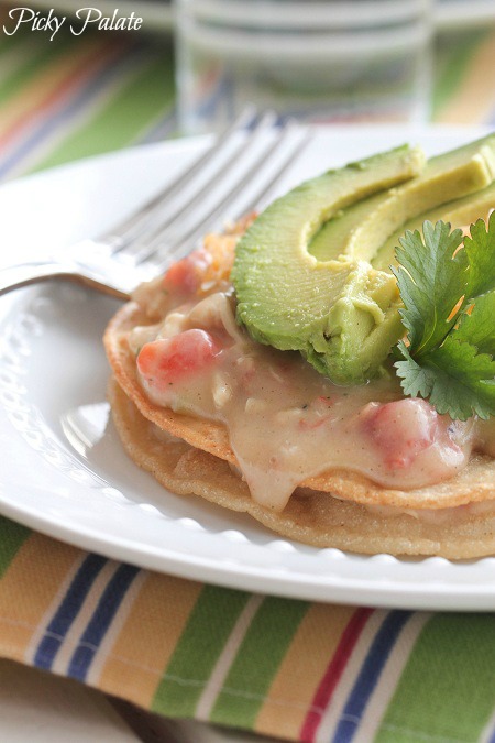 Enchiladas apiladas de pollo entre semana por