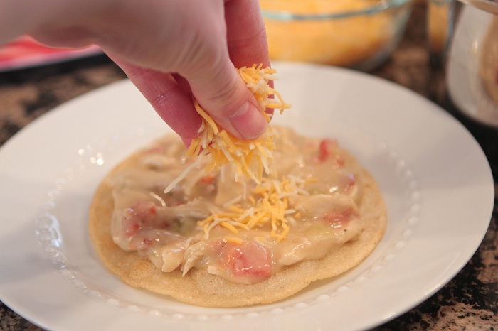 Enchiladas apiladas de pollo entre semana por