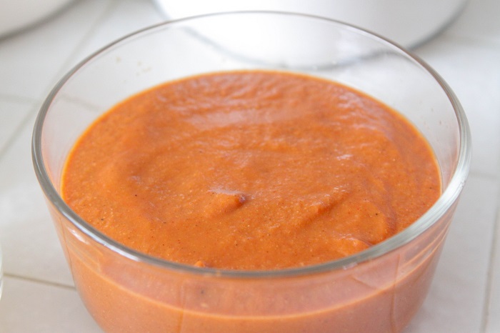 Salsa casera de enchilada