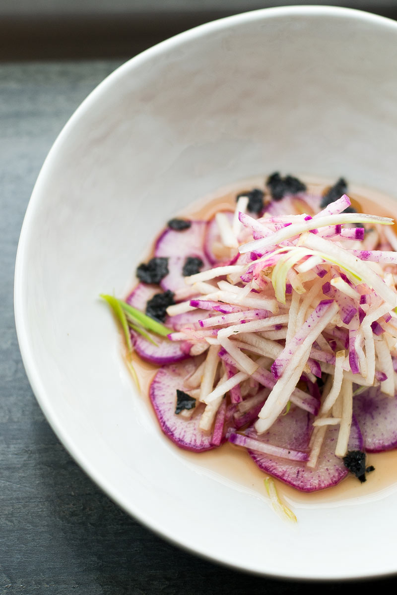 Sobrecarga de ensalada Daikon
