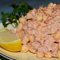 Ensalada De Atún De Garbanzos