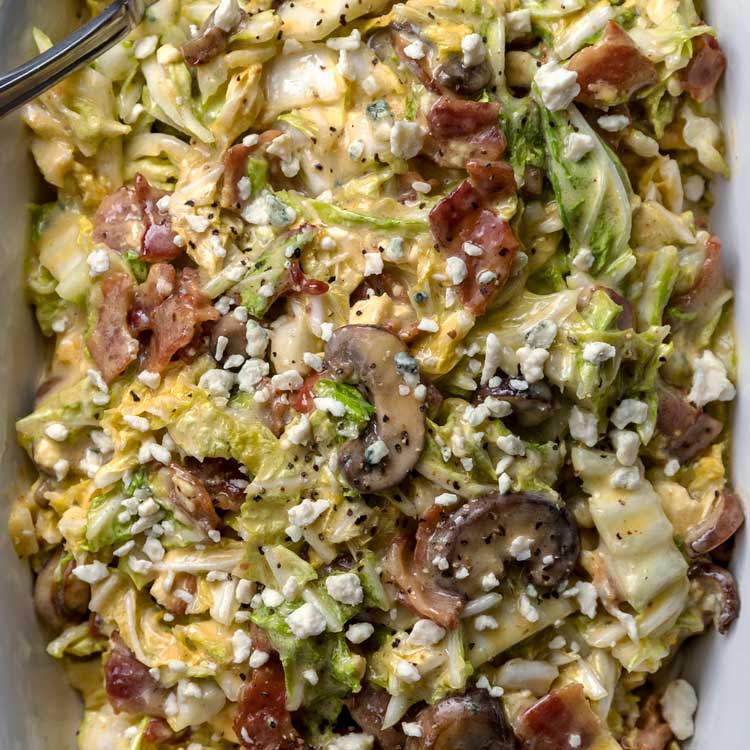 Ensalada de col marchita
