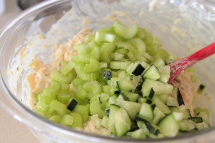 Yogur griego flaco ensalada de pollo-8