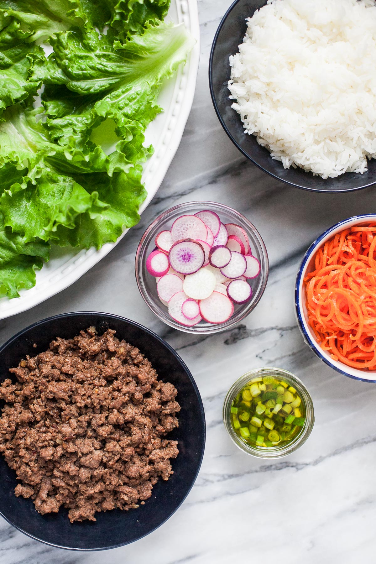 Wrap De Lechuga De Carne Vietnamita (Sin Gluten, Paleo Friendly)