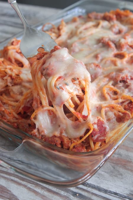 Spaghetti al horno