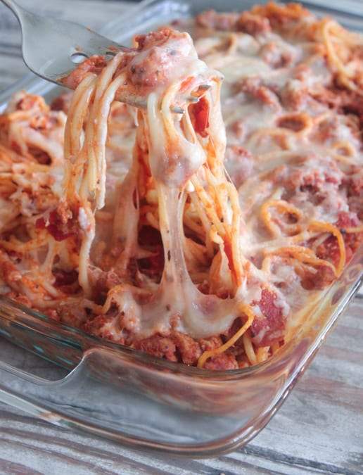 Spaghetti al horno