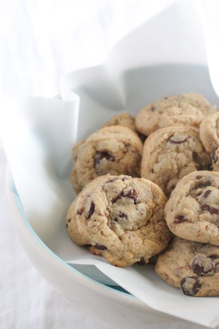 Galletas con chispas de chocolate más saludables