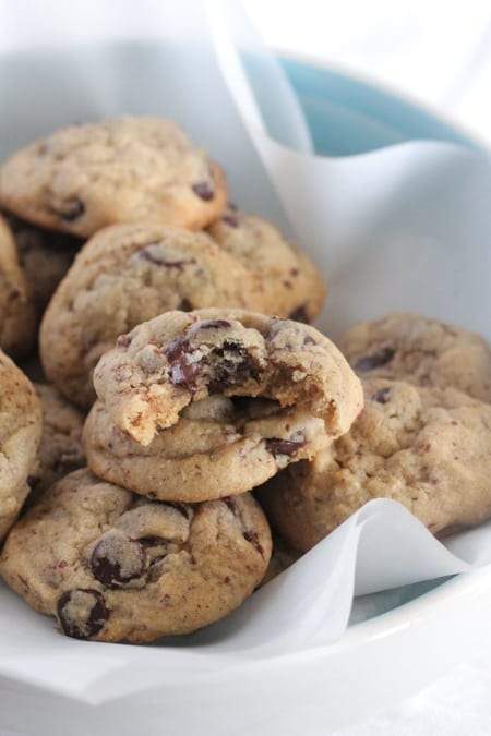 Galletas con chispas de chocolate más saludables