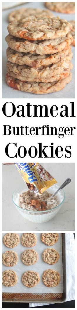 Galletas de harina de avena Butterfinger