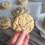 Galletas de chispas blancas Funfetti