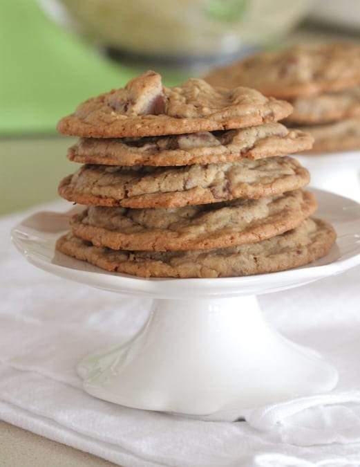 Galletas de chocolate de avena estilo panaderĂa