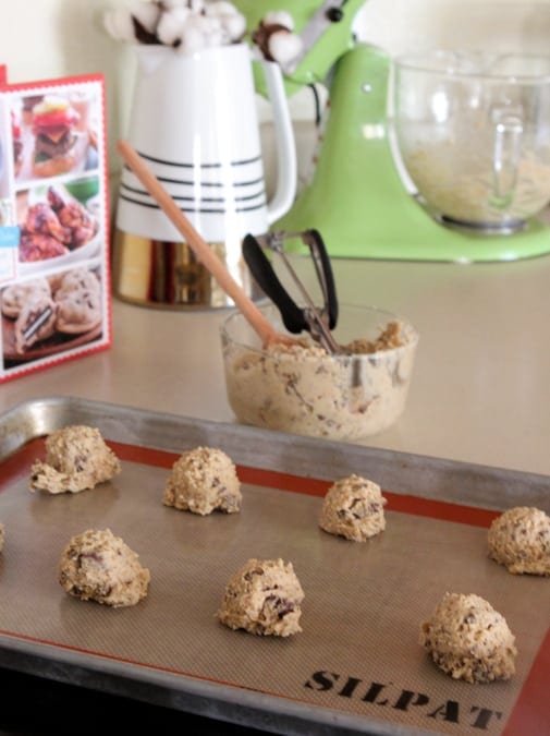 Galletas de chocolate de avena estilo panaderĂa