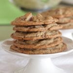 Galletas de chispas de chocolate de harina de avena estilo panaderĂa