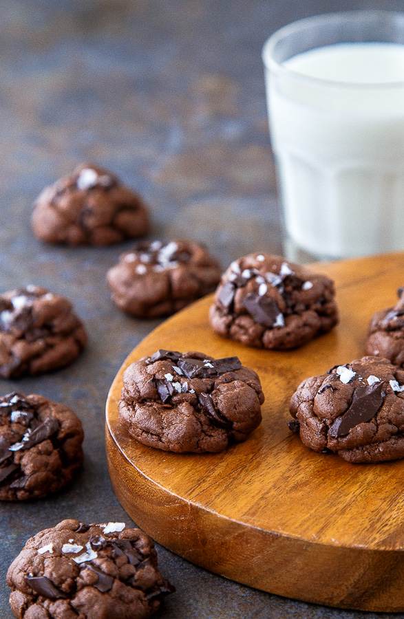 Cookies de chispas de chocolate dobles